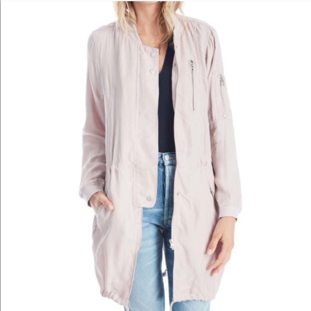 BLANK NYC blush pink jacket Sz XS